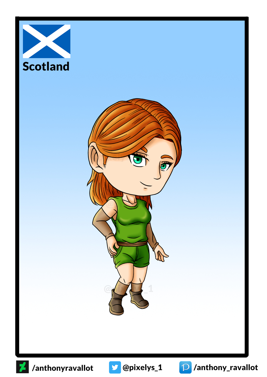 pixelys_1's tweet image. DB x Country - Scotland #ドラゴンボール #DBZSTYLE #Scotland #ecosse pixiv.net/artworks/96524…