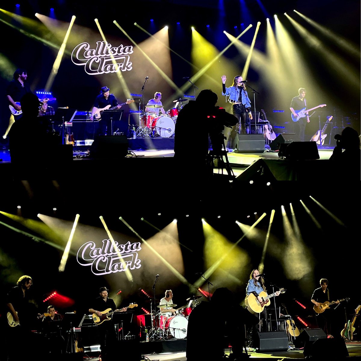 MorningHangover's tweet photo. One of the brightest new stars in country music @callistaclark stealing the show at #CRS22 … now playing on our Insta! https://t.co/kCVuu6fE9p