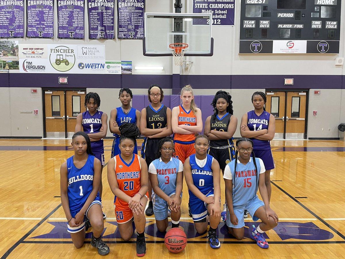 Cayla Sheets (@coachforcory1) on Twitter photo West Tennessee Middle School All Star Game is one day away! <a href="/DexterW04247446/">Dexter Williams</a> <a href="/JmcssA/">JMCSSAthletics</a> <a href="/HMSTomcats/">Haywood Middle School</a> <a href="/hayesbm1/">Morgan</a>
🆚 South All Stars
📍Trinity Christian Academy
📆Saturday, February 26
⏰2 pm.
🎟 $8 at the door
North Team: West Tennessee Middle School All Star Game is one day away! <a href="/DexterW04247446/">Dexter Williams</a> <a href="/JmcssA/">JMCSSAthletics</a> <a href="/HMSTomcats/">Haywood Middle School</a> <a href="/hayesbm1/">Morgan</a>
🆚 South All Stars
📍Trinity Christian Academy
📆Saturday, February 26
⏰2 pm.
🎟 $8 at the door
North Team: