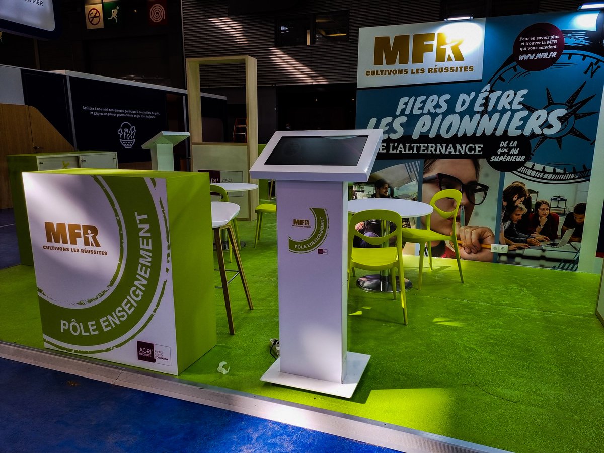 mfr_officiel's tweet photo. Les #MFR sont dans la place ! Retrouvez-nous dès demain Hall 4 Allée B au Salon de l'Agriculture, pour l'édition des retrouvailles ! #Agrirecrute #formation #alternance #SIA2022 cc @oselagriculture @laventurevivant https://t.co/RTVgylYVPw