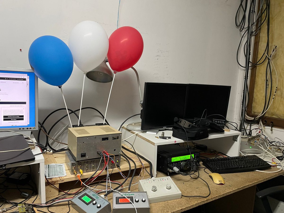dxfmfr's tweet photo. We are ready ! TM2B ! Le 03 ! #refssb #ref #hamradio #contest https://t.co/wXDA2imLnX