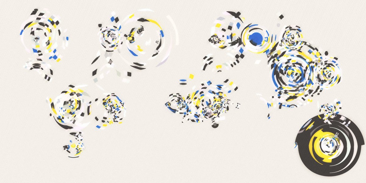 NftEconomist's tweet photo. #GenerativeArt for #Ukraine 🇺🇦. All proceeds from today's releases by @rudxane1, @msoriaro, @JuhaniHalkomaki and @whitekross  on @versumofficial will be donated to #Ukraine NGOs. https://t.co/qvuDs6feeZ