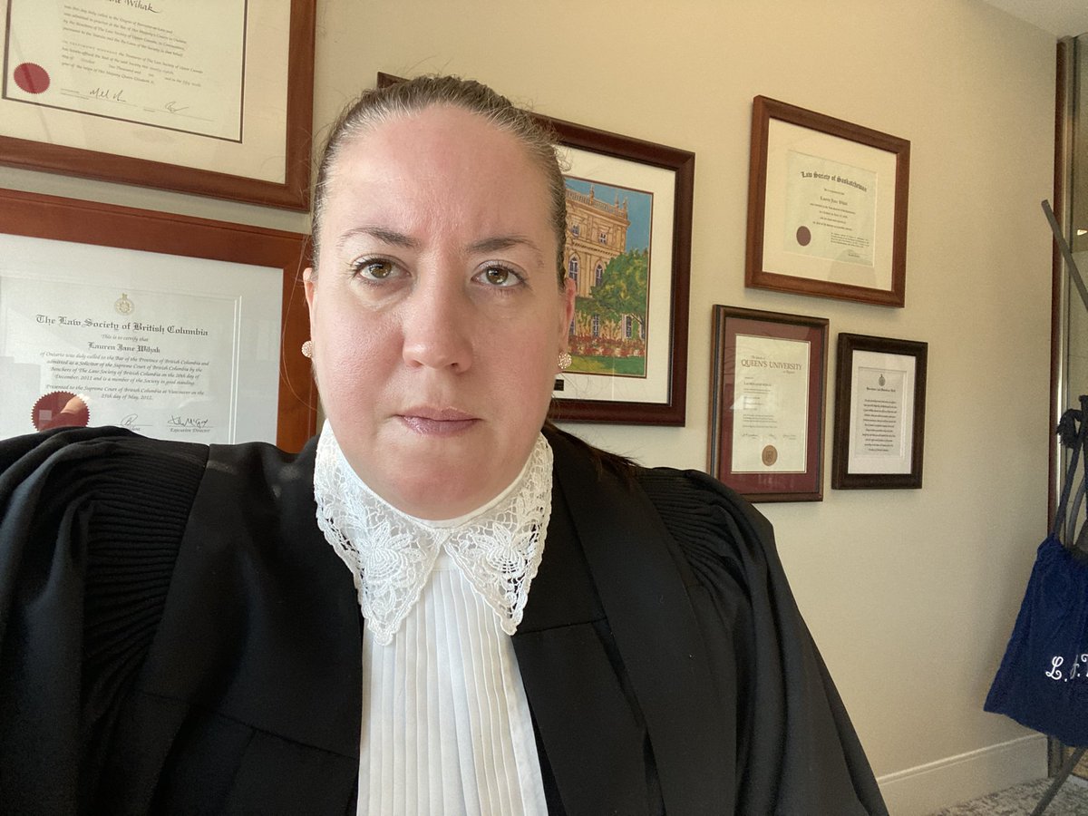 lauren_wihak's tweet photo. Year 2 of judging the #wilsonmoot from my office in Regina. Hoping to be back in person with the @BlakesLaw team and all friends of the Wilson next year! Good luck to all mooters 👏 https://t.co/rUvrOv97Or