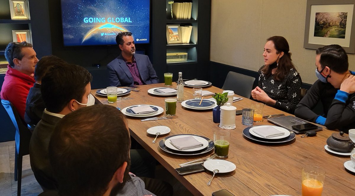 In our latest successful international trade mission, we hosted a #CxO brunch connecting with leaders in #Mexico. 

We thank everyone for joining us and look forward to future synergies across Mexico and #Canada.🤝

<a href="/raywalia/">Ray Walia</a> <a href="/startupmexico/">Startup México</a> @AtlantiaSearch <a href="/TroquerMX/">Troquer México</a> #leaders