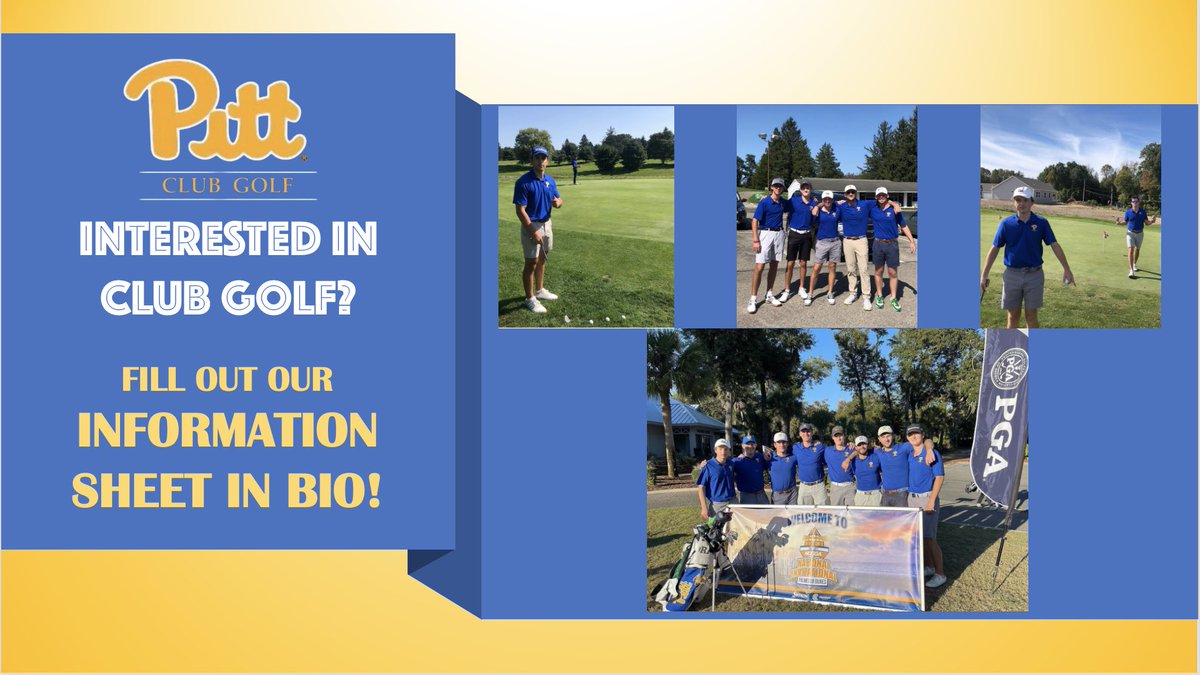 Club Golf at Pitt tweet media
