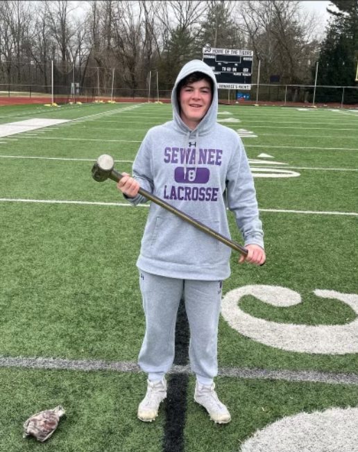 IronHorseLax's tweet photo. Congrats to Jack Selner on winning the week 1 Hammer Award @SewaneeTigerlax for the most outstanding in practice!  Keep Grinding Jack.  #GiddyUp https://t.co/7QkvmU1MNW