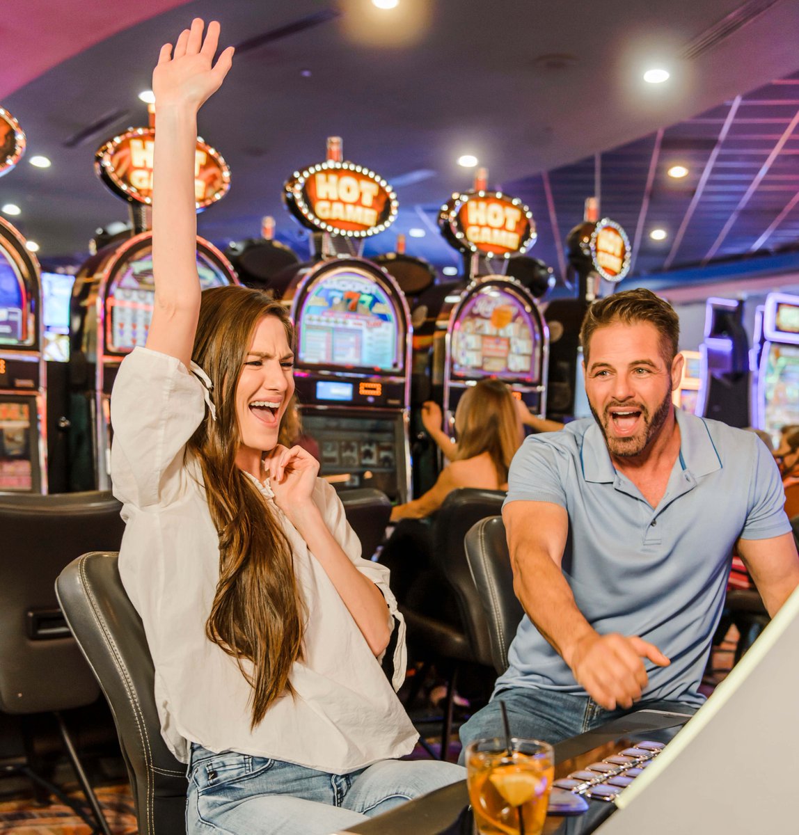 It’s going to be a big Mardi Gras weekend at Coushatta! ⚜️🍹 Come join the fun and let the good times roll on the largest gaming floor in the Lake Charles area!