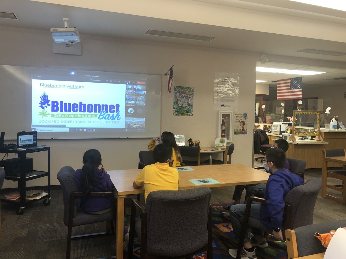 NRodriguez_LMS's tweet photo. #Team_SISD #BluebonnetBash is underway! Thank you @DRico_CTES @Sparks_Interest for all the work! #LibraryBrags https://t.co/MacyG4wziY