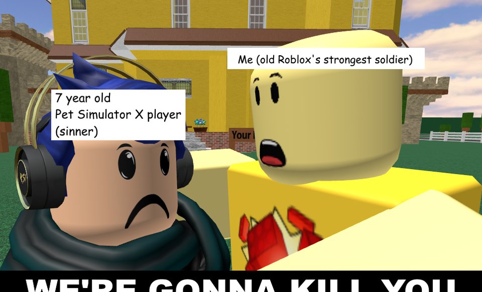 Elitelupus on X: In-game sponsorship now? ๐ #roblox #memes #meme #dailymemes #funny / X