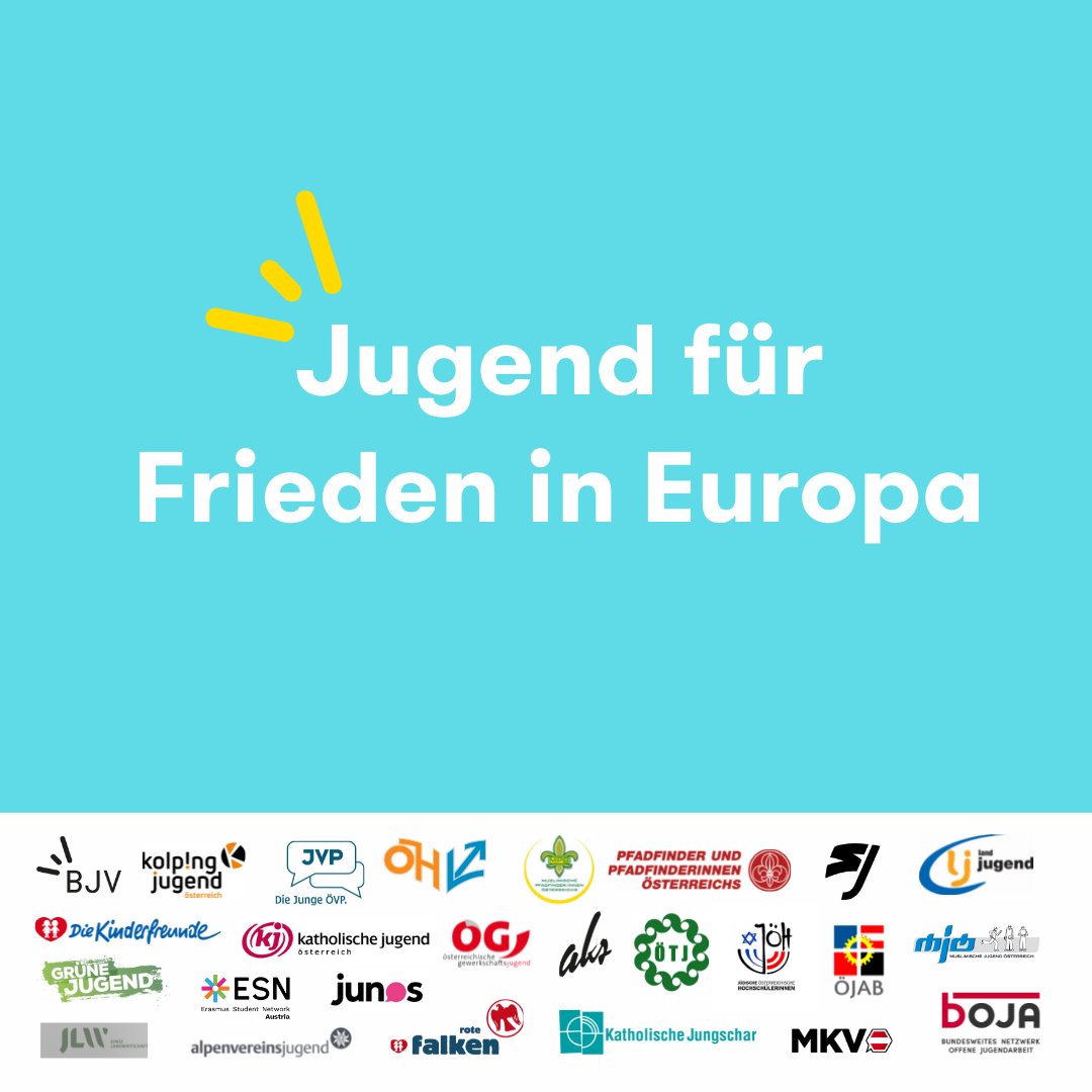 _BJV_'s tweet photo. Statement der Kinder- und Jugendorganisationen 🇺🇦 Solidarität mit der Ukraine!

🕊 Frieden ist unser höchstes Gut. Wir sind als junge Generation mit dem Versprechen des Friedens in Europa aufgewachsen. 
#WeStandWithUkraine https://t.co/OFII4M0ONp