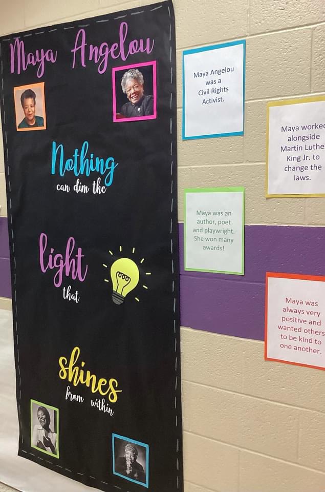 Students, teachers and staff at Violet Elementary have worked together to create a “Door Museum” for #BlackHistoryMonth , highlighting the historical context, struggles, contributions and achievements of Black Americans. Take a look at some of these amazing displays! #PLSDProud