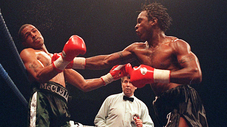#OnThisDay: Nigel Benn and Gerald McClellan wage a tragic war: buff.ly/3tdWfuF