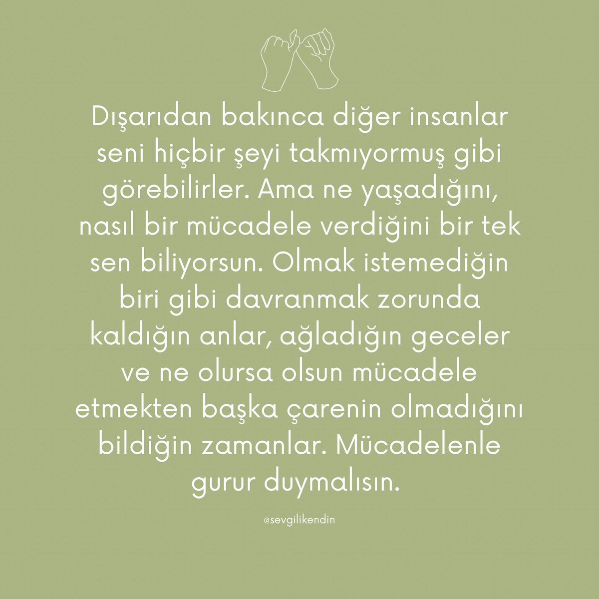 Sevgili kendim, (@sevgilikendin) on Twitter photo 