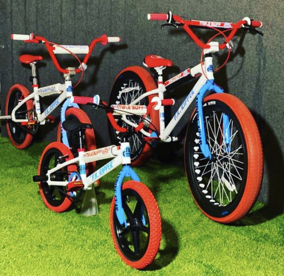 sebikes's tweet photo. Too much Buff? NEVER! You know that @mikebuff_ is stoked on these! #mikebuff #lilripper #pkripper #fatripper #sebikes https://t.co/R9jqXHkrLz