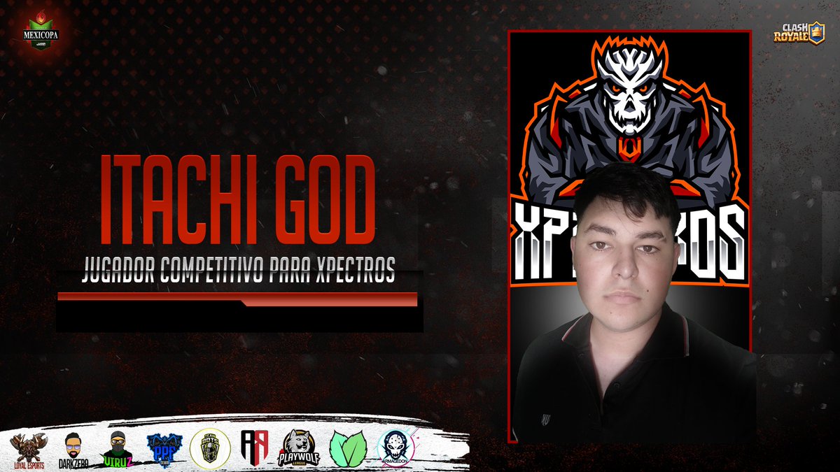 📌PRESENTACIONES
📍#58 #Clashroyale #Mexicopa 

🇦🇷 <a href="/romeroo131/">JR ItaChiki</a> Este Crack desde que vió la Competi Dijo de aqui soy!  Viene con todo A demostrar su nivel a full.
Vene representando a el Gran Equipo Peruano en su Mayoría <a href="/XpectrosCr/">Xpectros</a> 

🤝Bienvenido y Éxito!