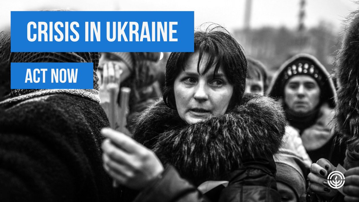 JewishEdmonton's tweet photo. As the crisis in Ukraine develops, the Jewish population who live in the country needs your help. Consider making a donation to support them through this terrible time.

@CIJAinfo @jfederations @WorldJewishCong 

https://t.co/EWccZ5wHP3

#JewishEdmonton #yeg https://t.co/muOgpivtnJ