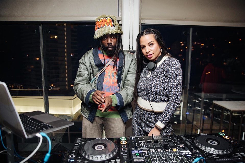 family vibrations for <a href="/friezeofficial/">Frieze</a> Art + Sound event at <a href="/sohohouse/">Soho House</a> 〰️ thx to our sis <a href="/estapark/">Esta Park</a> for having us!