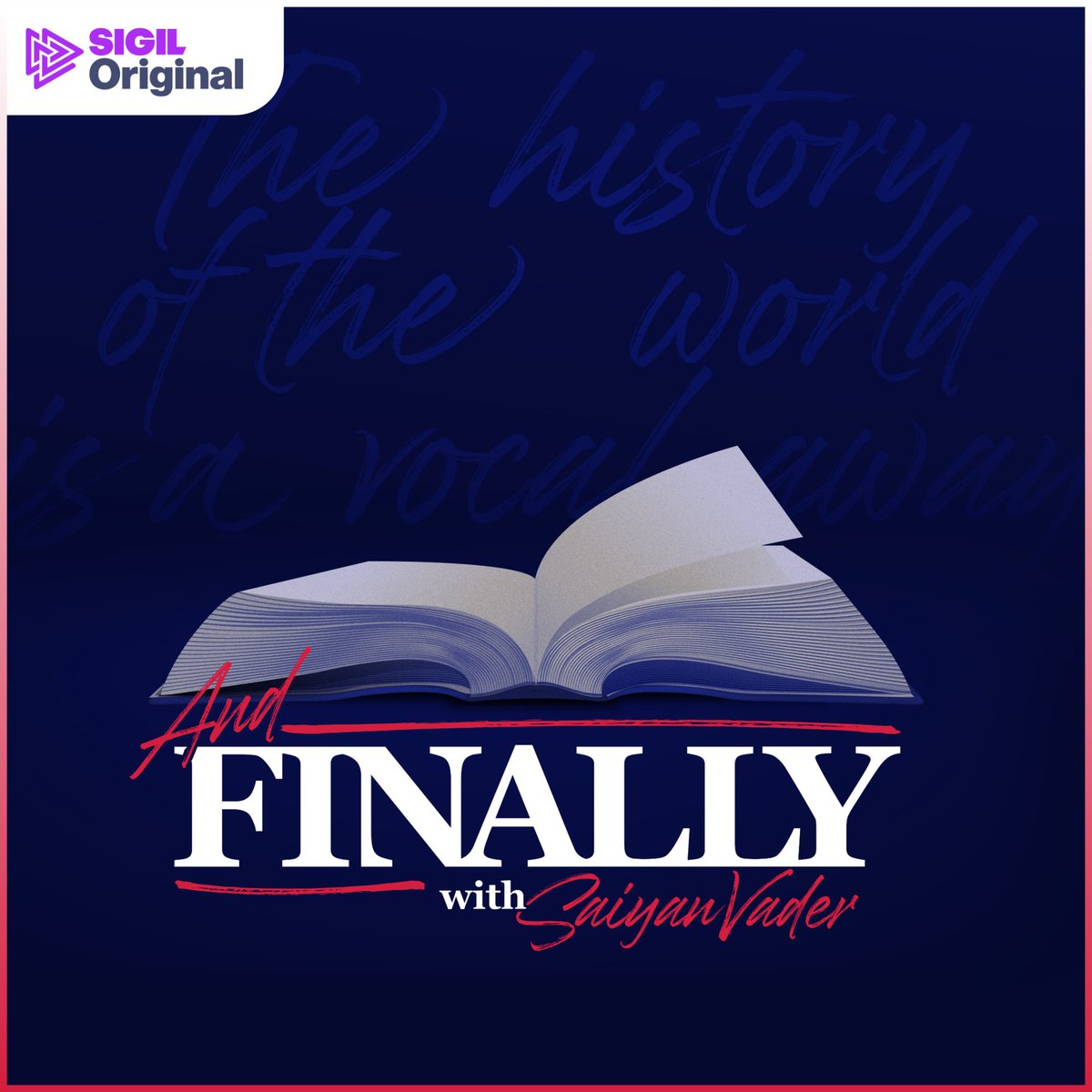 AndFinallySV's tweet photo. #ICYMI And Finally is a podcast show about history, a simple and factual listening experience well suited for any day of the week! 

#AndFinally https://t.co/LHIlqr7Iez