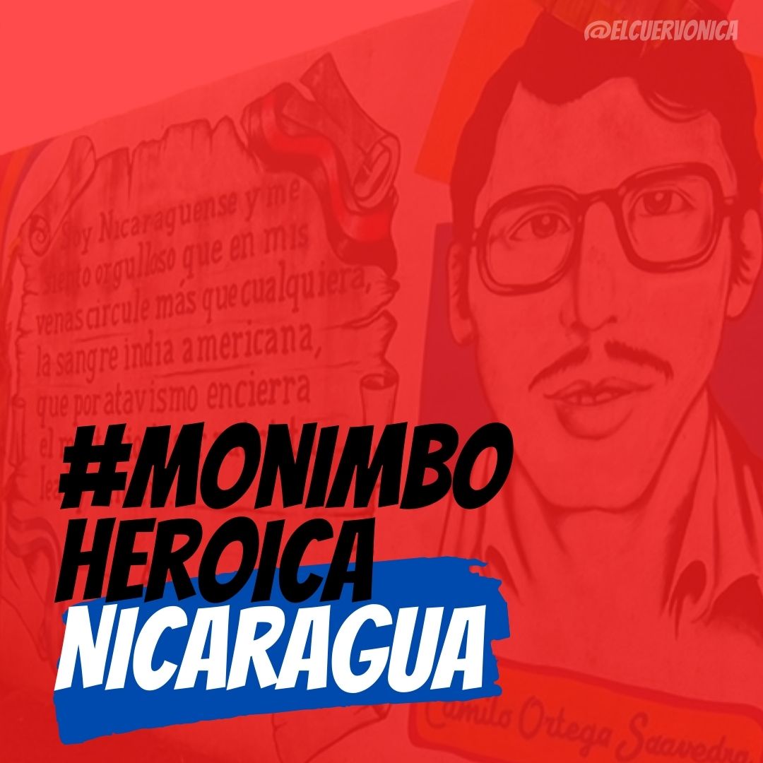 ElCuerv0Nica's tweet photo. 🌿 A 44 años, rendimos homenaje a la gesta heroica de Monimbó. La terrible Masacre de los Sabogales, perpetrada por la Guardia somocista en 1978 en la que torturar0n y asesinar0n a Camilo Ortega, Moisés Rivera y Arnoldo Kuant.

Viva el Frente Sandinista!

#MonimboHeroicaNicaragua https://t.co/sjeE4QIkPK