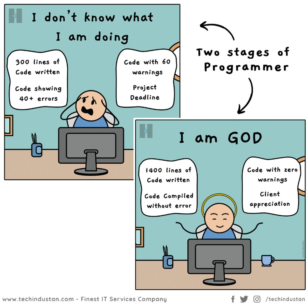 programmerjoke9's tweet photo. No moment of Peace..!!#100Daysofcode #javascript #programming #dev #linux #java #programming #CodeNewbie #python #reactjs #bugbounty #DataScience #infosec #gamedev #BigData @programmerjoke9 https://t.co/sjZZviVMzG