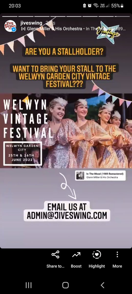 Are you a stallholder? Want to feature at the WGC Vintage Festival? Email us! Admin@jiveswing.com  
#welwyngardencity #Festival #vintage #publicevent #free #dance #music #entertainment #Hertfordshire