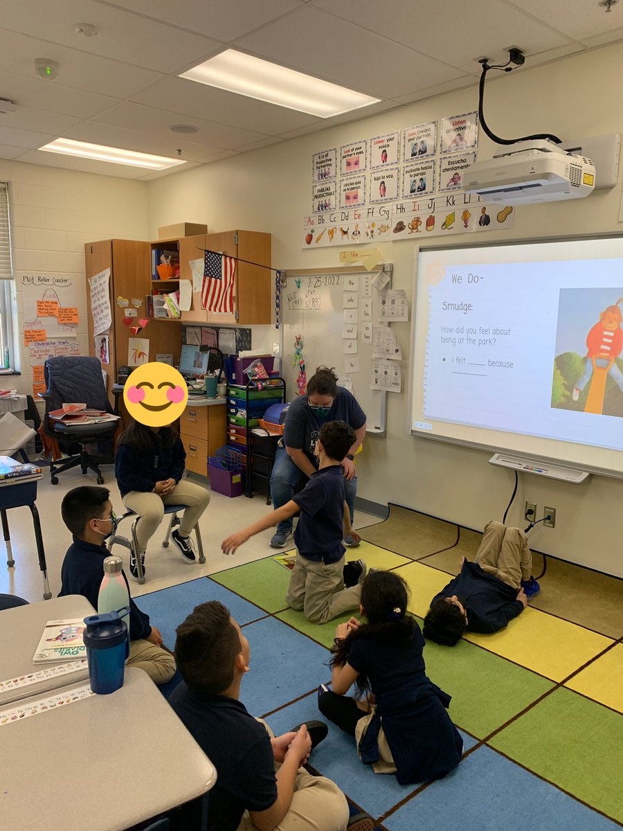 Using drama-based instruction in the classroom!  Students used Hot Seating to describe the points of view of different characters from the text. 🎬 <a href="/TylerHeights/">TylerHeightsESAACPS</a>