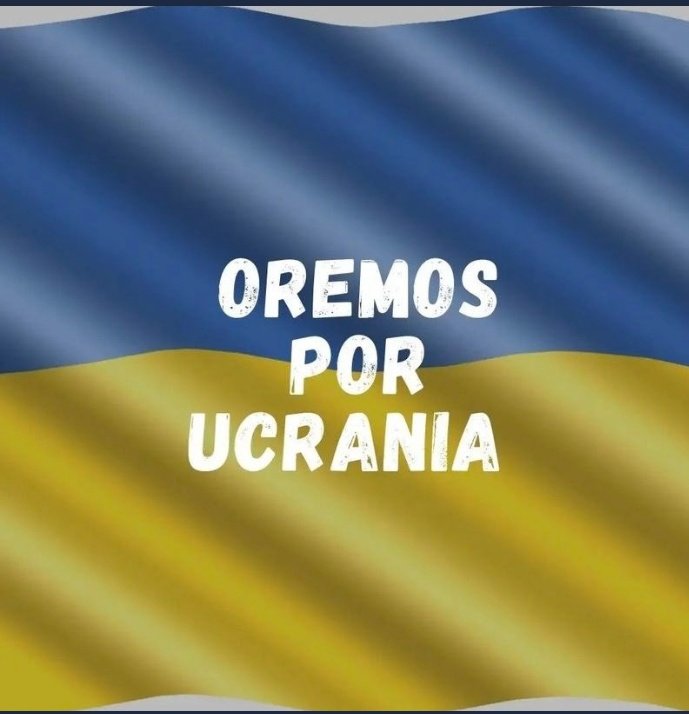 En un solo Clamor elevemos a Dios nuestro ruego por #Ucraina