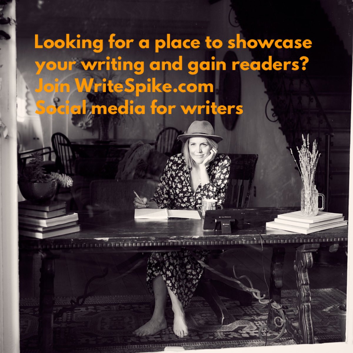WriteSpike's tweet image. WriteSpike is a social media website designed to help writers showcase their work to thousands of readers while connecting with other writers. Join for free at WriteSpike.com ✍🏻🧡#AuthorsOfTwitter #author #Writer #writing #writersupportingwriters #Wattpad #writespike