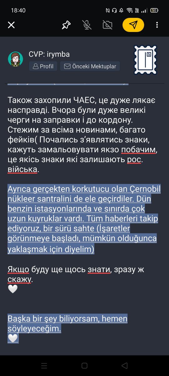 Ukrayna da yaşayan 14 yaşındaki bir çocuğun bana yazdığı mektup:
<a href="/abdibaktur/">Abdi Baktur</a> <a href="/mehmetbakiger/">Mehmet Baki Gerçeker</a> <a href="/bekiryilmazoglu/">𝐁𝐞𝐤𝐢𝐫 𝐘ı𝐥𝐦𝐚𝐳𝐨𝐠̆𝐥𝐮</a> #Ukrayna #UkraynanınYanındayız #ukraynarusya