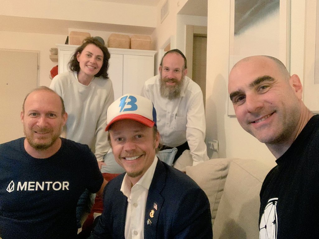 brockpierce's tweet photo. Great to spend time with our #EOSIsrael family this week. 🙏🏼⚡🇮🇱 

#EOS #Israel #TogetherWeCan https://t.co/0UqSDoD21W