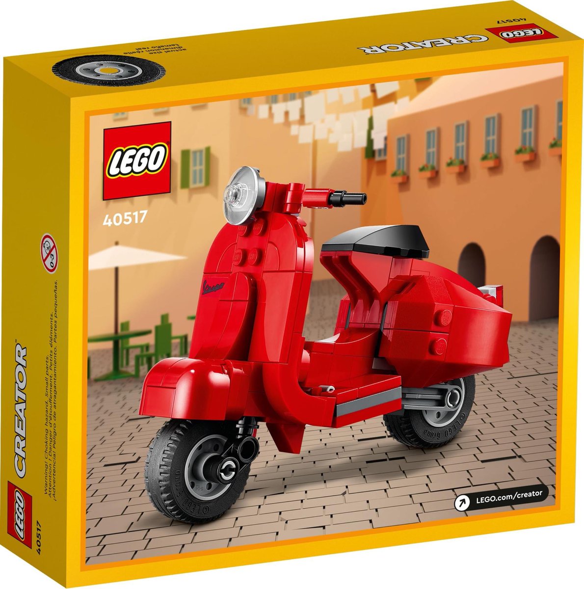 fofeando's tweet photo. Si eres de los que siempre quiso tener una #Vespa ahora la puedes tener gracias a LEGO Creator y es un excelente detalle para añadir a la casa o a tu oficina. De venta en tiendas #LEGO y en línea en Marzo 😀 #Fofeando https://t.co/ELQu7a0zXz