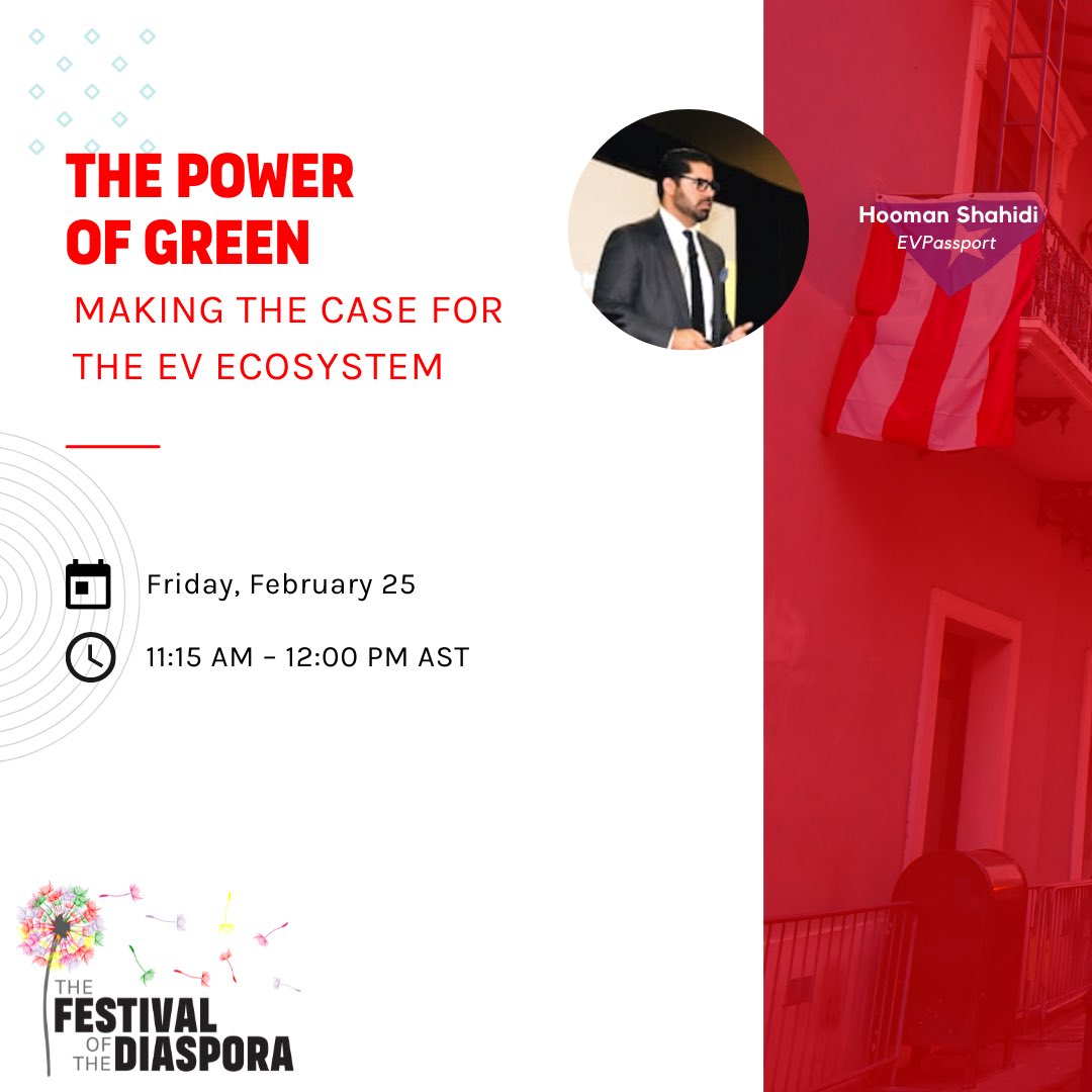 FOTD2022's tweet photo. Happening Now: 

The Power of Green – Making the Case for the EV Ecosystem https://t.co/DTY7BuWdiS