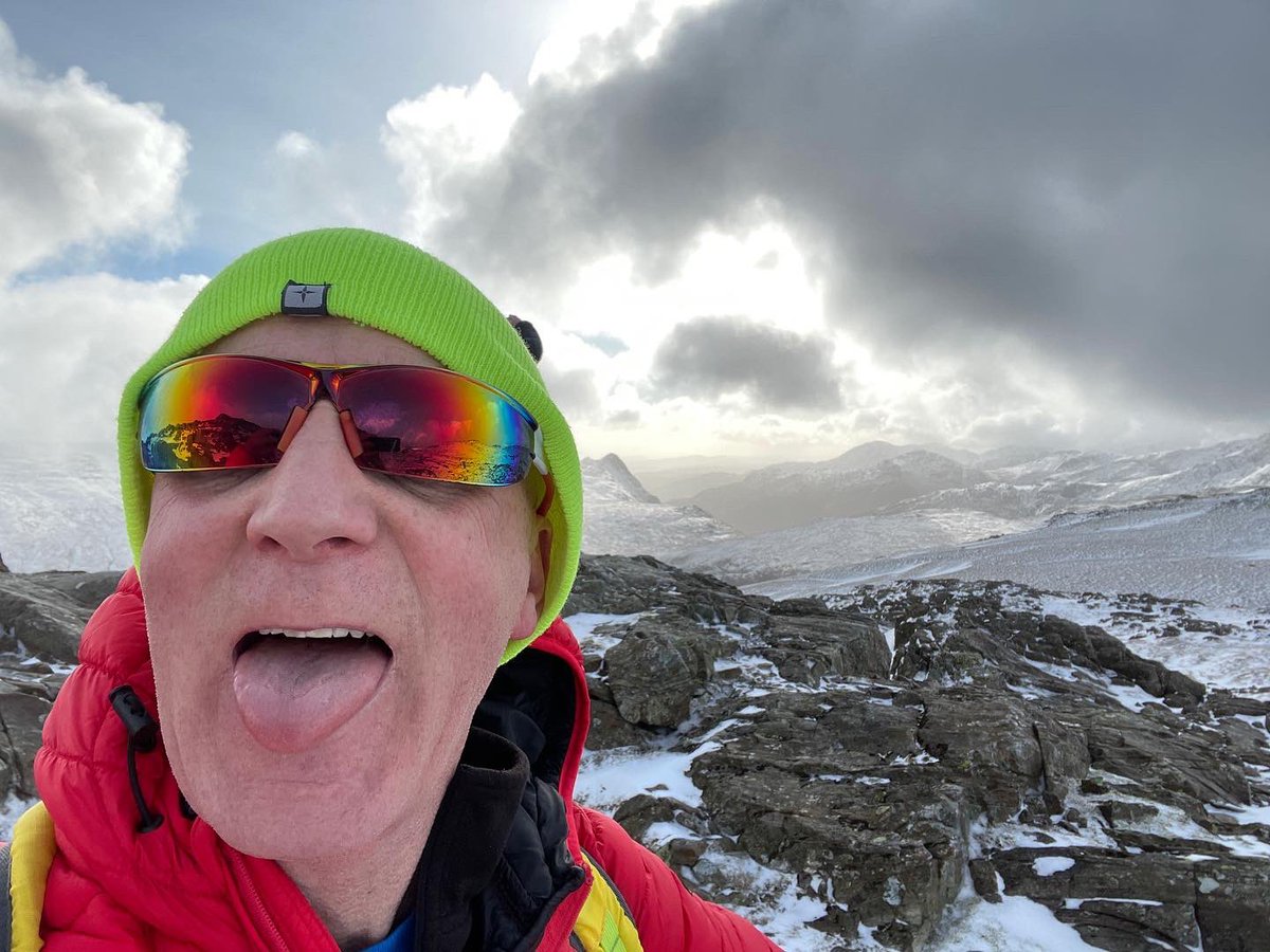 JuppJuppie99's tweet image. Snooooooow! Glaramara #LakeDistrict #wainwrights #snow