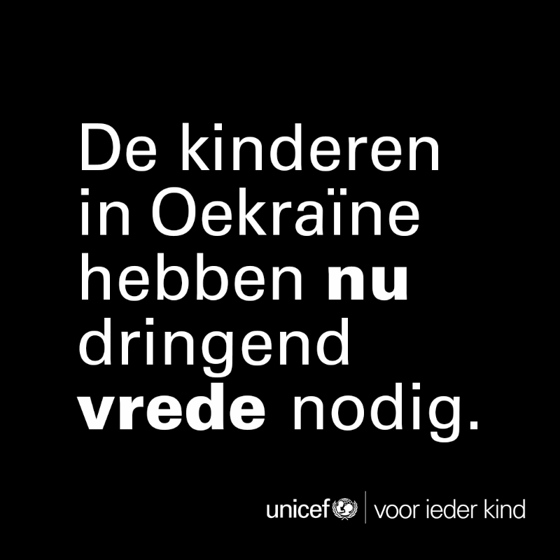 UNICEFnl's tweet photo. 7,5 miljoen kinderen in #Oekraïne hebben je hulp nodig. UNICEF is ter plaatse en biedt noodhulp. Doneer nu en help kinderen in nood!