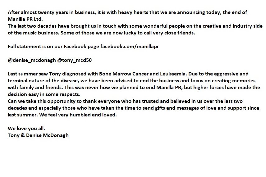 Manilla PR Ltd tweet media