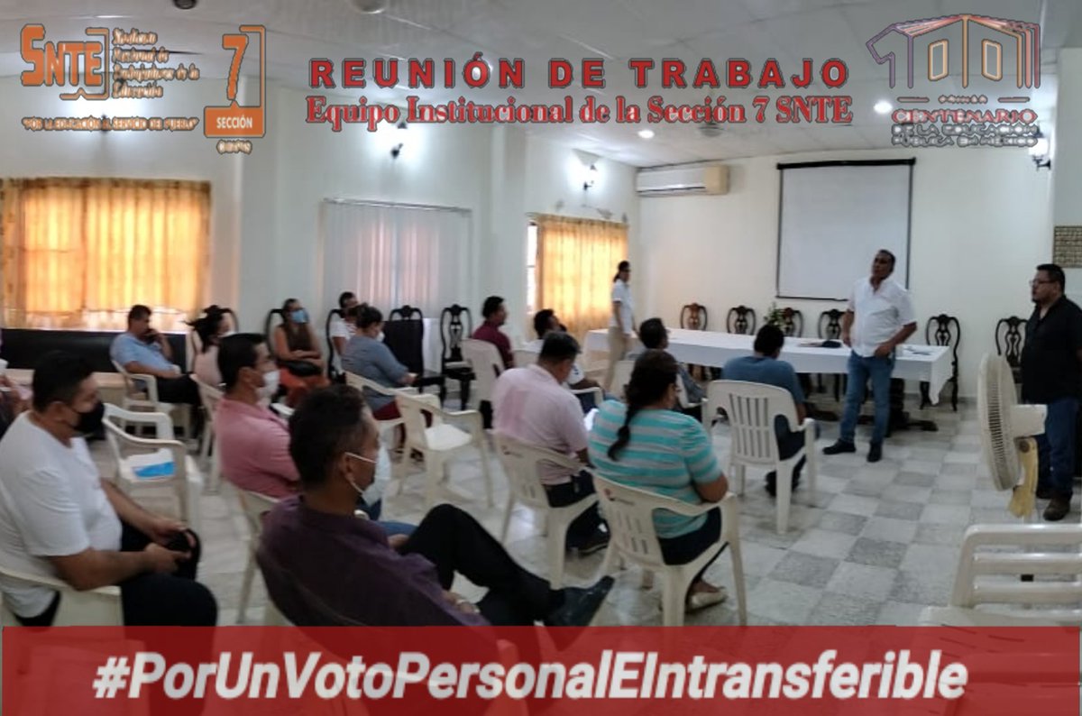 7Snte's tweet photo. 🔶️Con fuerte dosis de Unidad y Compromiso se reunen Compañer@s 🧑🏻‍🏫👩🏼‍🏫 que conforman la estructura de la expresión institucional ✅ #RegiónSoconusco a reunión de trabajo convoca Equipo Institucional #Sección7SNTE

#𝑷𝒐𝒓𝑼𝒏𝑽𝒐𝒕𝒐𝑷𝒆𝒓𝒔𝒐𝒏𝒂𝒍𝑬𝑰𝒏𝒕𝒓𝒂𝒏𝒔𝒇𝒆𝒓𝒊𝒃𝒍𝒆 https://t.co/C7MJ0V8wO5