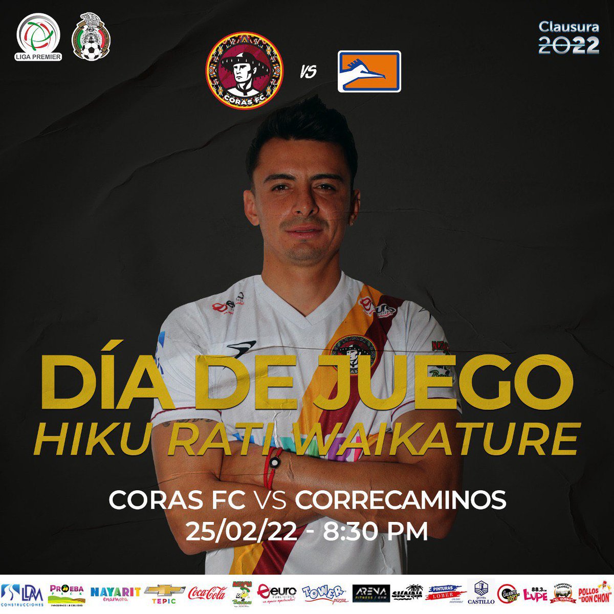 Coras_FC's tweet photo. ¡DÍA DE CORAS! ¡DÍA DE JUEGO! 

𝑯𝒊𝒌𝒖 𝒓𝒂𝒕𝒊 𝒘𝒂𝒊𝒌𝒂𝒕𝒖𝒓𝒆 🥰 https://t.co/4zBkyRDUhP