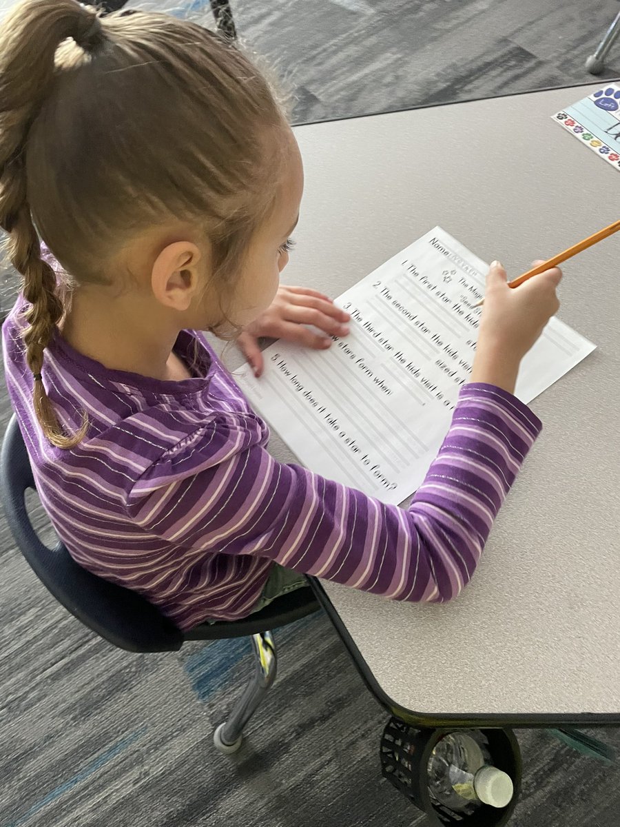 First station was learning about stars with Ms Frizzle! <a href="/ClassWithMrsC/">Lauren Christopherson</a> <a href="/Cassell_Park/">Cassell Park Elementary ISD</a>