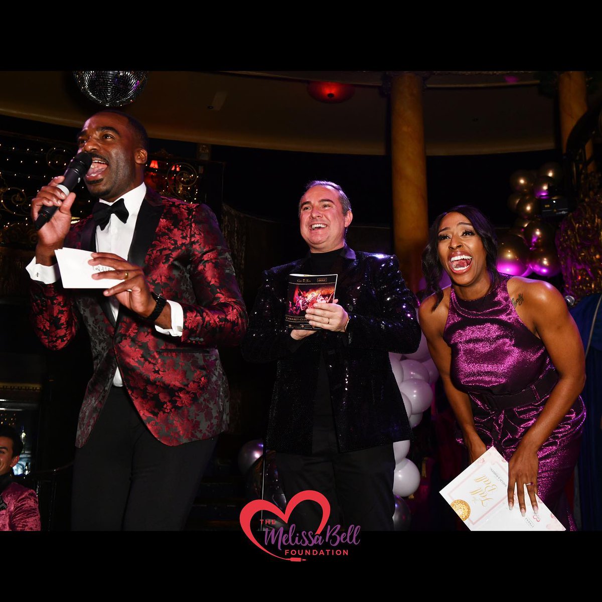 The_UK_Awards's tweet photo. Follow #melissabellfoundation for more info.
.
.
We are so excited for this years Spring Ball event in only a matter of weeks!
Pictured #alexandraburke on behalf of the Melissa Bell Foundation, #nickede #styleforstroke https://t.co/C1foSqvlmo