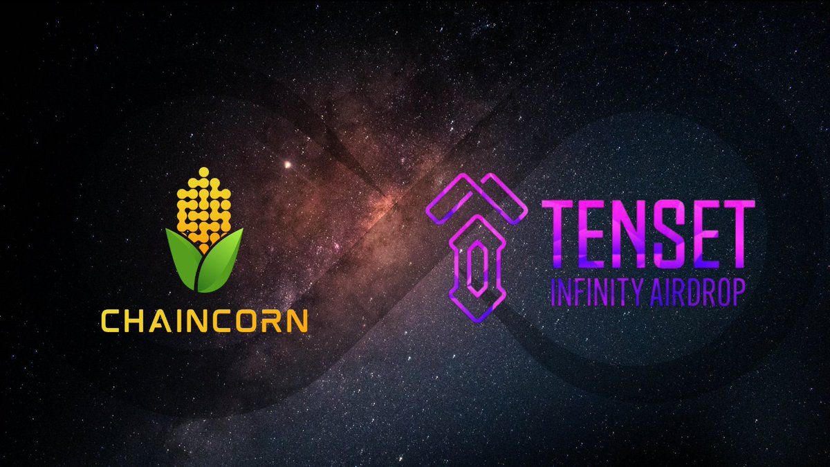 chaincorn's tweet photo. 🌽 Pioneers!
🚀 We have joined to Tenset Infinity Airdrop to grow faster!
Stay tuned 👀

#chaincorn #cornx #tenset #10set #airdrop https://t.co/WrStZEeL67