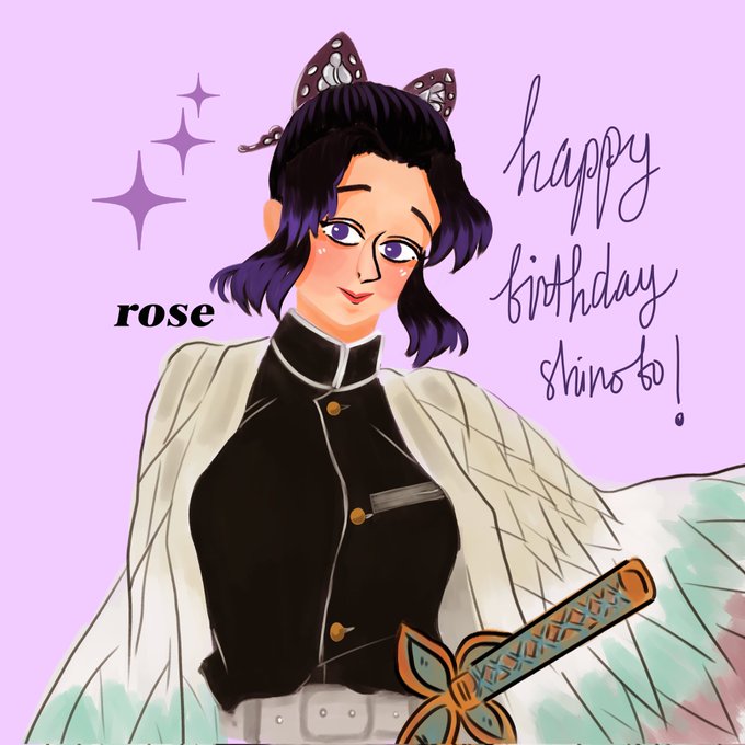 bewwy🎀 | CF21 (F-04)さんがTwitterに投稿した胡蝶しのぶ(鬼滅の刃)のイラスト。