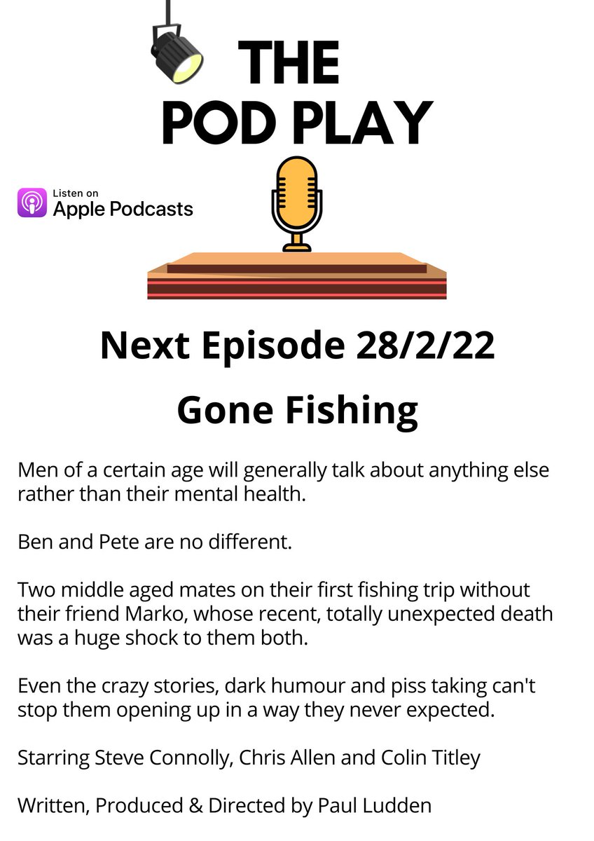 mancmade's tweet photo. New Episode @ThePodPlay out Monday 28/2/22, in the meantime there are 40 others to enjoy..

Listen &amp; Subscribe to #ThePodPlay

#ApplePodcasts
https://t.co/1c6Mf5r8Zn

#SpotifyPodcasts
https://t.co/tGntNuPZqy

#Podcast #Podcasts #PodernFamily #MancMade https://t.co/7gXpZ525hX