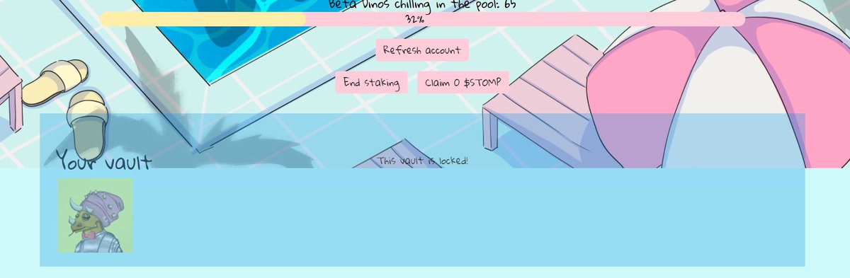 At last My Dino can start chillin.#stakedDDPC #SolanaNFTs #dopedino <a href="/DopeDinoPC/">Dope Dino Pool Club | Dope DAO | Staking Live</a>