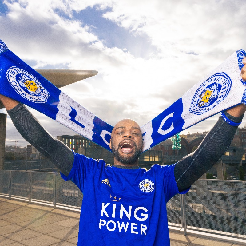 PLinUSA's tweet photo. Meet @MikeB253, a @LCFC supporter in Tacoma, Washington and family man who’s found another family in the club he loves 🦊

#PLFansOfAmerica #BlackHistoryMonth