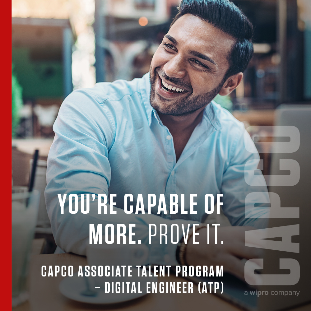 Capco's tweet photo. Interested in a career in consulting? Come join our Associate Talent Program – designed for recent graduates who are interested in kickstarting their digital engineer careers.
https://t.co/5e6wkRxUDN
#careers #consulting #graduates #digitalengineer https://t.co/RXMToIs0Sm