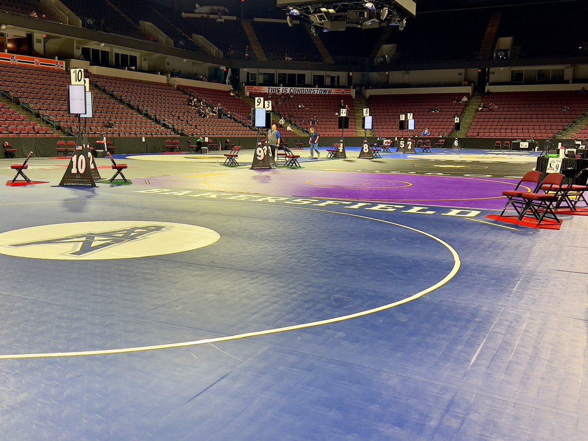 CIF State Wrestling Day 2, getting ready to start.   Boys &amp; Girls quarterfinal action today!!  <a href="/CIFState/">CIF State</a> <a href="/CifCentral/">CIF Central Section</a> <a href="/Shurtleff8Todd/">Todd Shurtleff</a> <a href="/SBLiveCA/">California High School On SI</a> <a href="/SBLiveSports/">High School on SI</a> <a href="/MaxPreps/">MaxPreps</a> <a href="/MaxPrepsTT/">MaxPreps Travel Team</a>