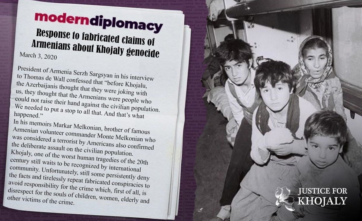 #JusticeforKhojaly 
#KhojalyGenocide 
#Khojaly30