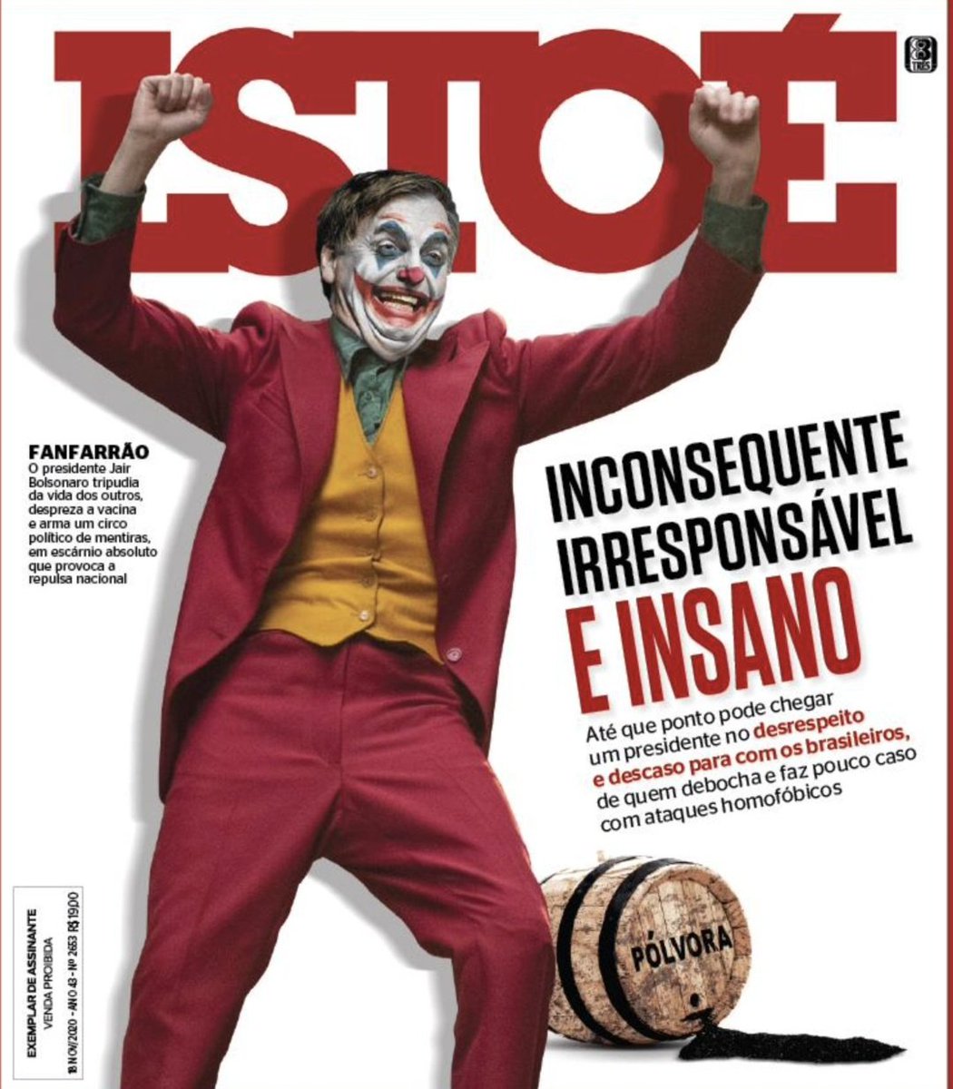XavierCintra's tweet photo. @VEJA @radaronline O sujeito assinou o próprio Certificado de BURRUCE ou quer se fazer de vítima. Aberração
VOTO JOGADO NO ESGOTO
#ForaBolsonaroe https://t.co/RBIfTP3vAz