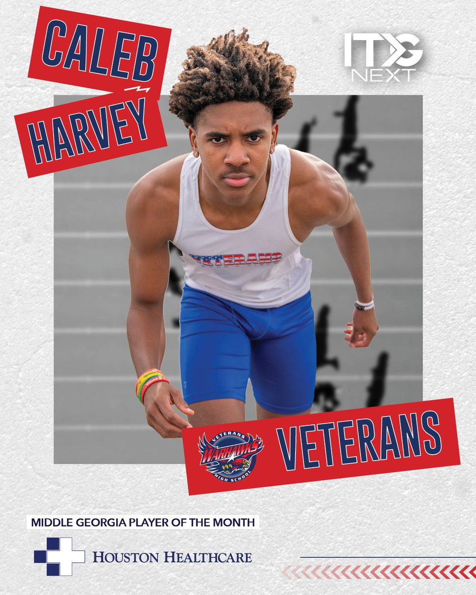 itgnext_georgia's tweet photo. Caleb Harvey is Houston Healthcare's Middle Georgia Player of the Month! #sponsored by @HoustonHealthGa
@Veterans_High
#track #trackandfield #trackandfieldlife #trackandfieldnation #runner #runners #highschool #georgia https://t.co/wkeG5E9ibq