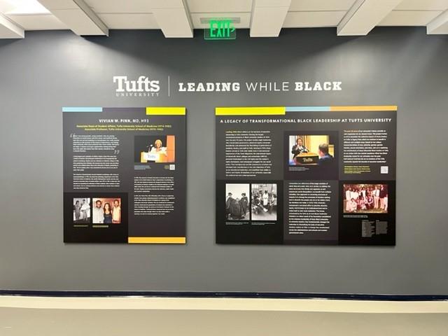 TuftsMedSchool's tweet photo. A new exhibit on the 4th floor of the Medical Education building outside the Office of Student Affairs highlights the career of Dr. Vivian W. Pinn. https://t.co/CtaGJFyQKM https://t.co/XVpK733xG9